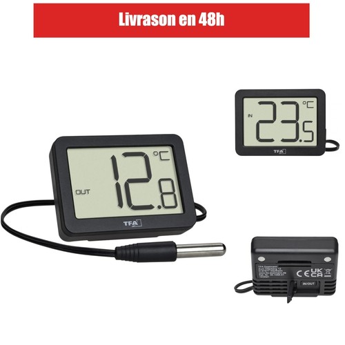 Thermomètre numérique tfa - thermomètre,